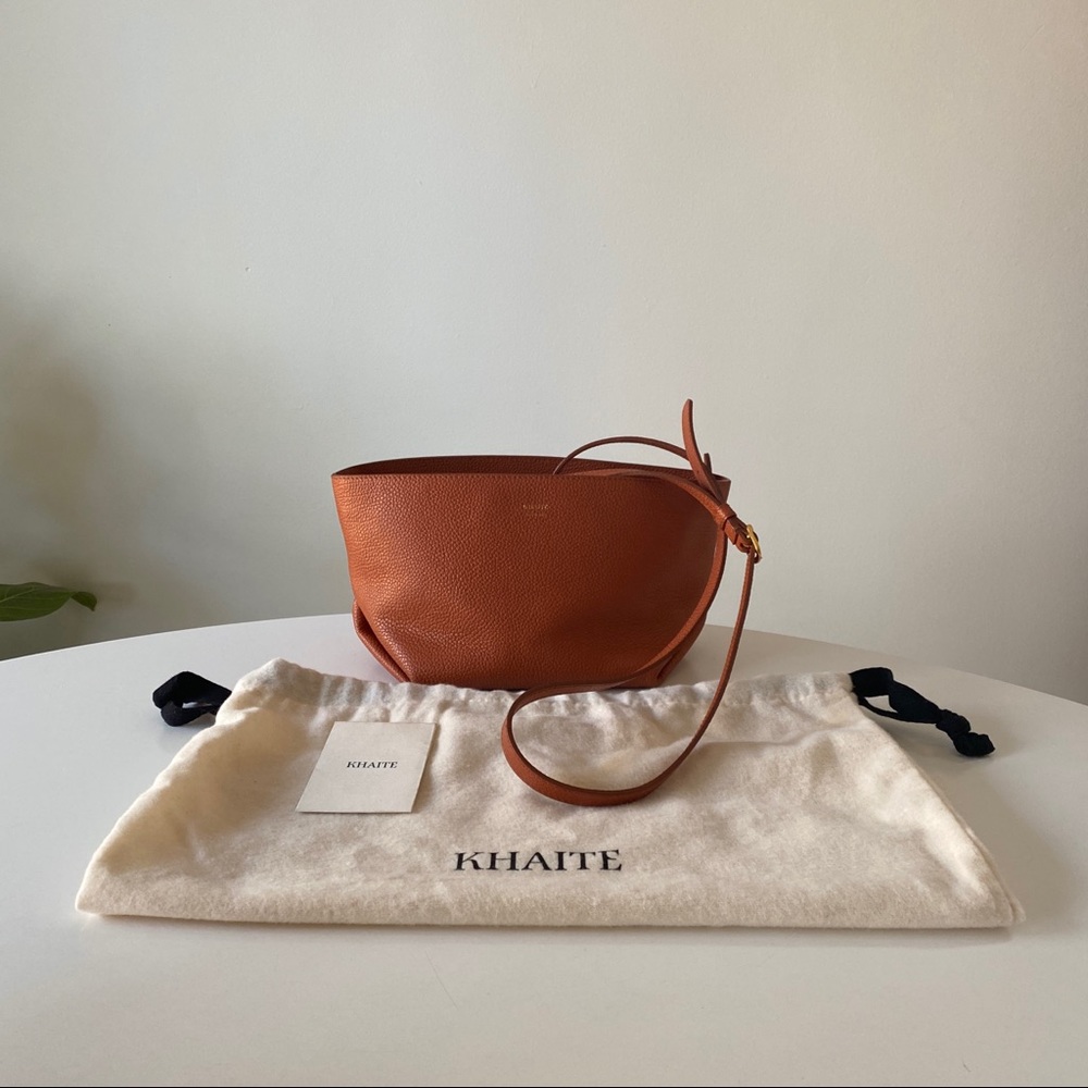 KHAITE Adeline Crossbody Bag , Sienna